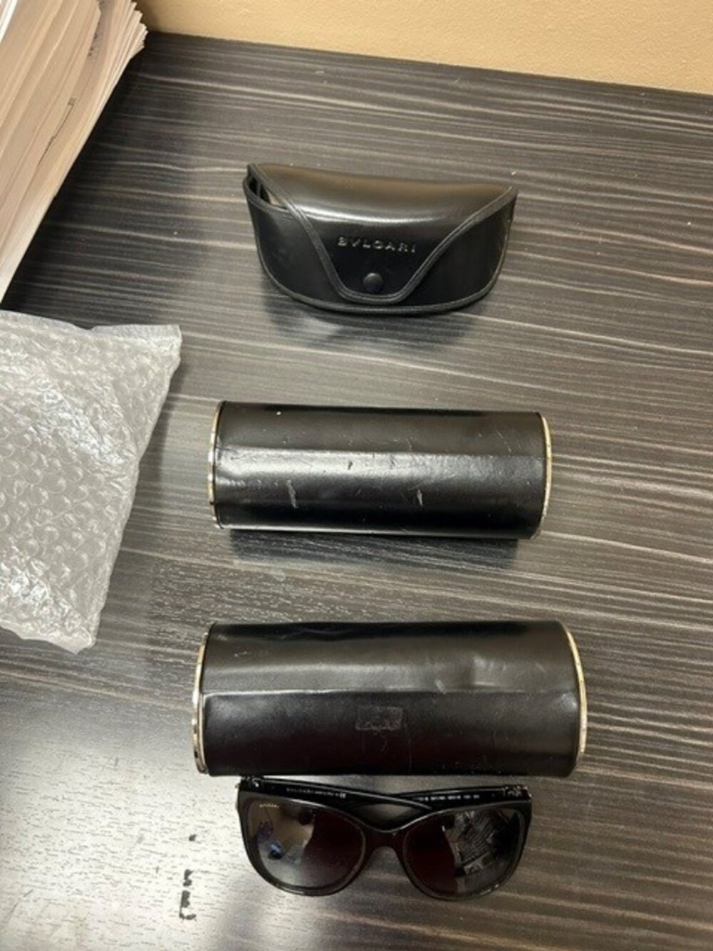 BVLGARY CASES AND SUNGLASSES